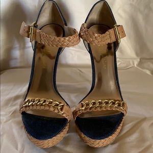 Four and a half inch GUESS by Marciano heels.